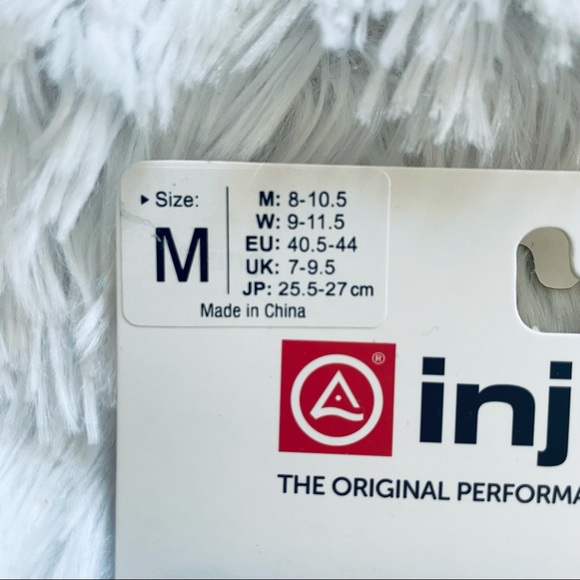 M, L Injunji performance run toe no-show socks - Picture 8 of 9